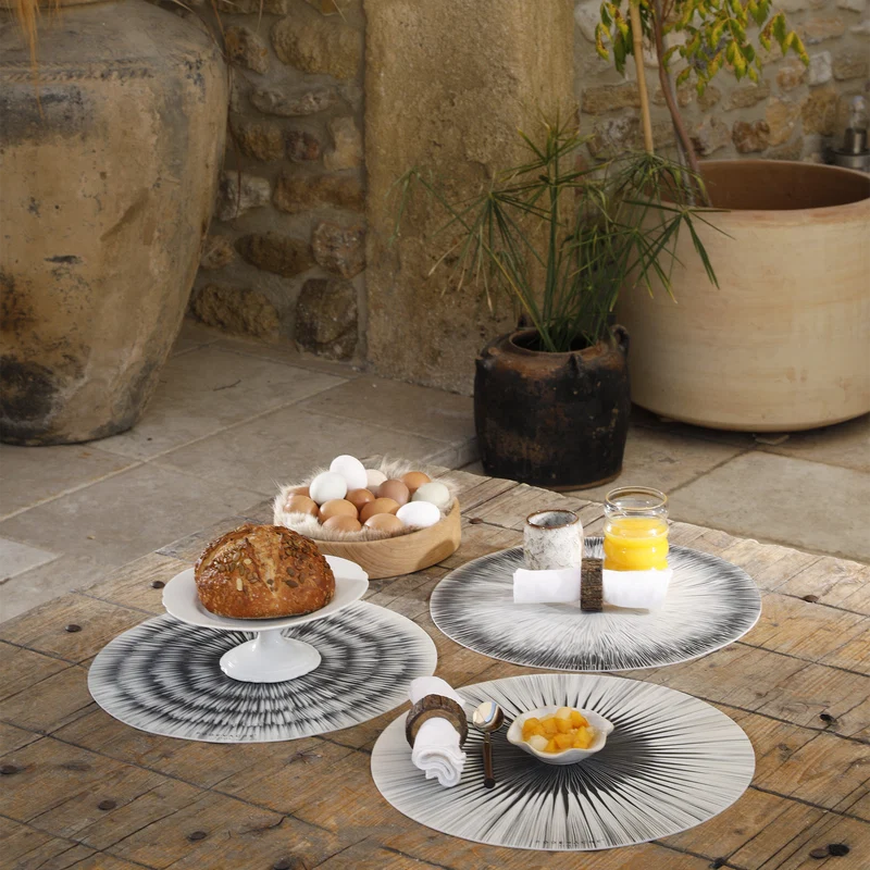 Set de table rond HEVEA - Ø 38 cm - Vinyle - Pôdevache – Image 3
