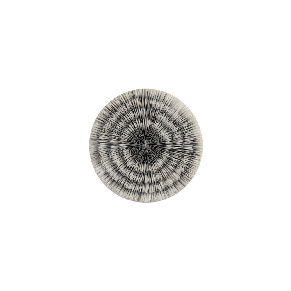 Lot de 6 sets de sous-verres ronds SAMAUMA - Ø 13 cm - Vinyle - Pôdevache