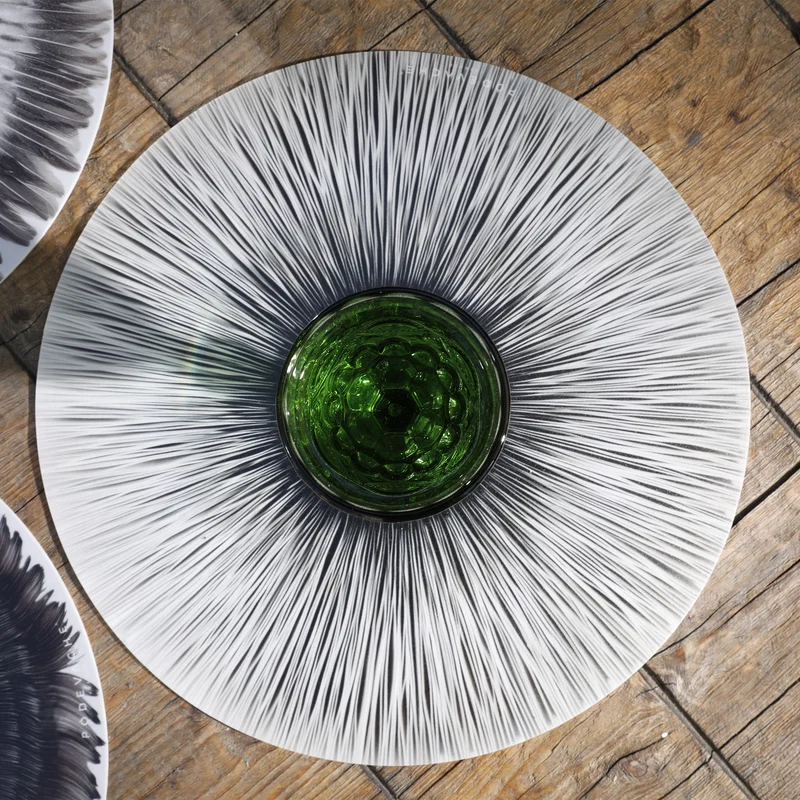 Set de table rond ACAI - Ø 38 cm - Vinyle - Pôdevache