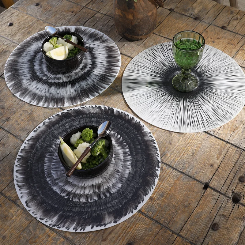 Set de table rond ACAI - Ø 38 cm - Vinyle - Pôdevache – Image 3