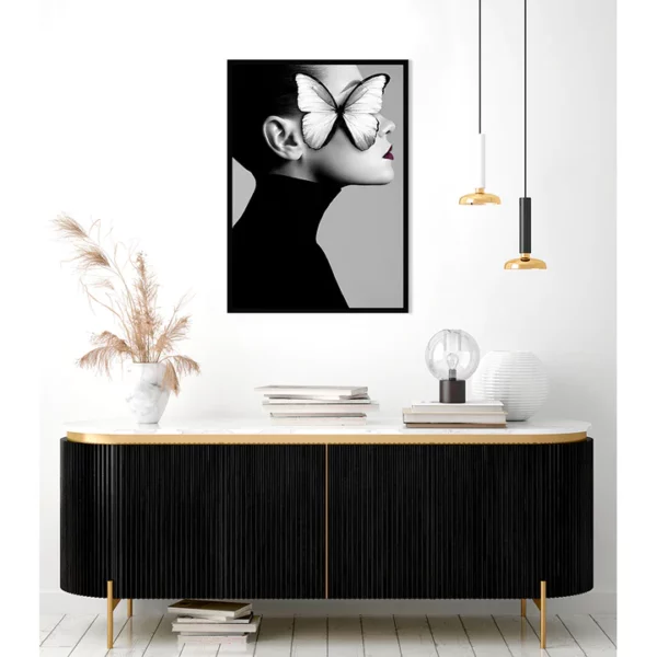 Toile encadrée ANA - 65x92.5 cm - Pôdevache