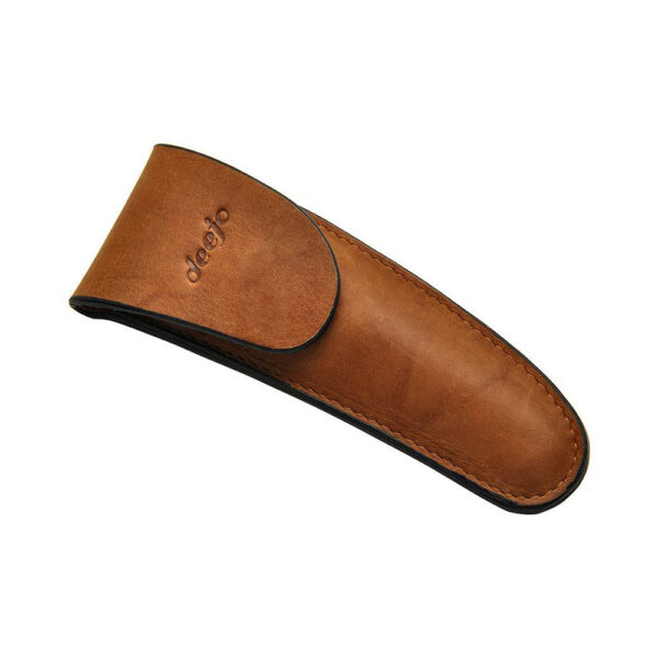 Etui de ceinture en cuir pour couteau Deejo 37g - naturel - Deejo
