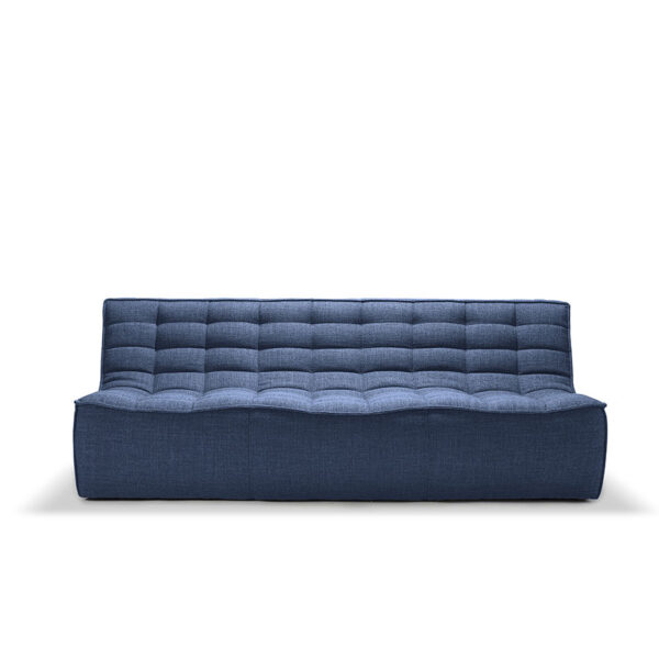 Canapé N701 - 3 places - bleu 210 x 91 x H 76 cm Ethnicraft