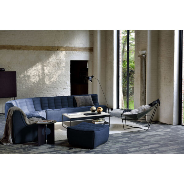 Canapé N701 - 3 places - bleu 210 x 91 x H 76 cm Ethnicraft – Image 3