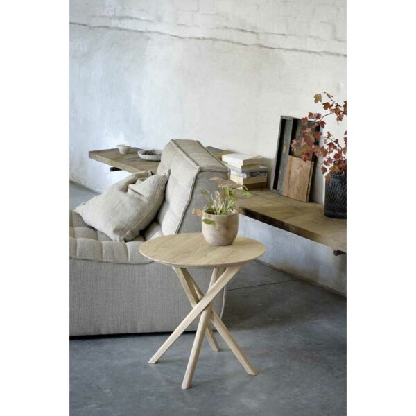 Canapé N701 - 1 place - beige 80 x 91 x H 76 cm Ethnicraft – Image 10