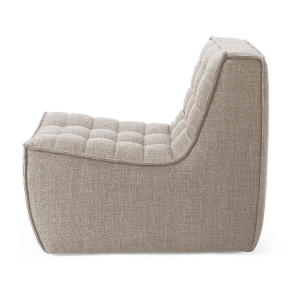 Canapé N701 - 1 place - beige 80 x 91 x H 76 cm Ethnicraft