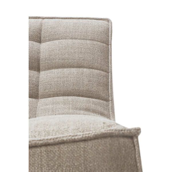 Canapé N701 - 1 place - beige 80 x 91 x H 76 cm Ethnicraft – Image 4