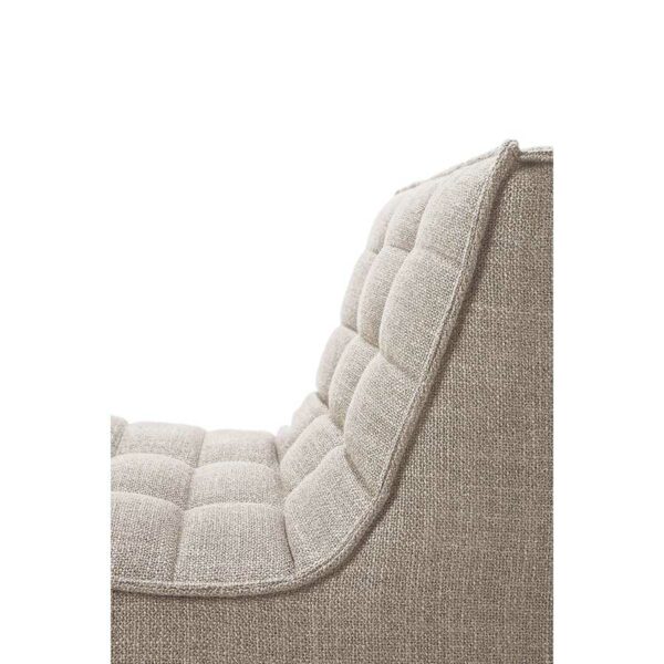 Canapé N701 - 1 place - beige 80 x 91 x H 76 cm Ethnicraft – Image 5