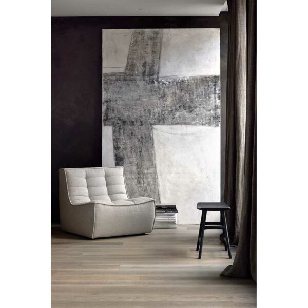 Canapé N701 - 1 place - beige 80 x 91 x H 76 cm Ethnicraft – Image 6