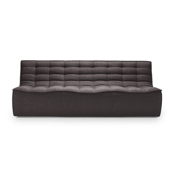 Canapé N701 - 3 places - gris foncé 210 x 91 x H 76 cm Ethnicraft
