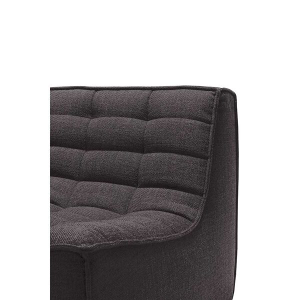 Canapé N701 - 3 places - gris foncé 210 x 91 x H 76 cm Ethnicraft – Image 4