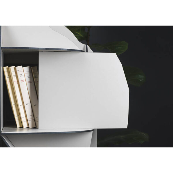 Bureau connecté âne MATURIN 200x60xH156 cm - noir brossé – Image 11