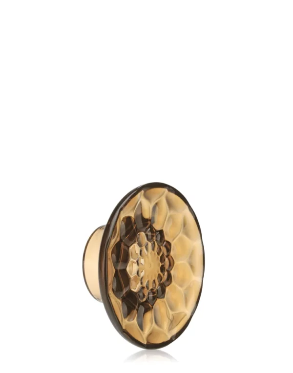 Pathère murale JELLIES COAT HANGERS Ø 13 cm profondeur 6 cm - Kartell - ambre