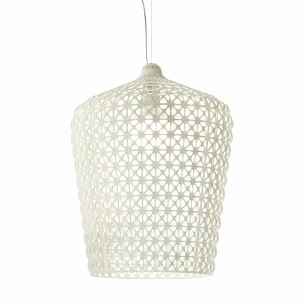 Suspension KABUKI Ø 50 x H63 cm Kartell - opaque blanc