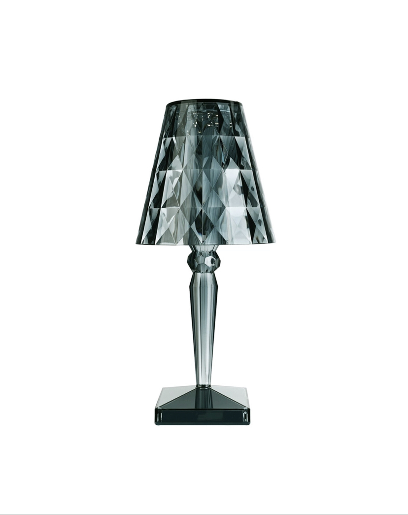 Petite lampe sans fil LED transparente Battery - Kartell