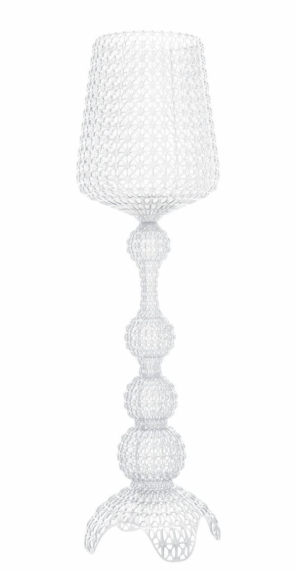 Lampadaire KABUKI outdoor Ø 50 cm H166 cm Kartell - transparent cristal