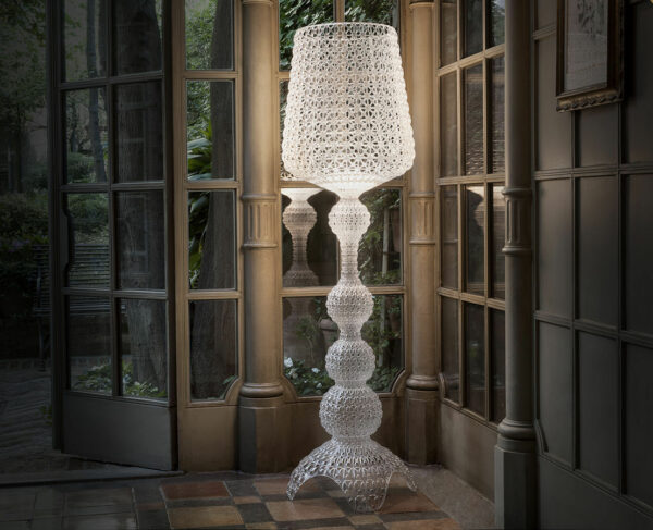 Lampadaire KABUKI indoor Ø 50 cm H166 cm Kartell - transparent cristal – Image 5