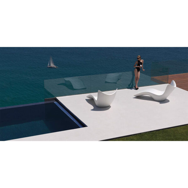 Lot de 2 bains de soleil SURF 91x188xH89 cm Vondom – Image 3