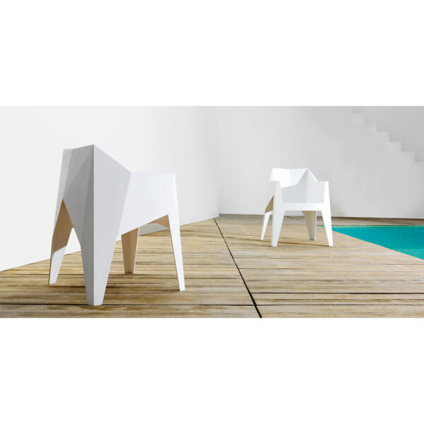 Lot de 4 fauteuils VOXEL 63x60xH80 cm Vondom