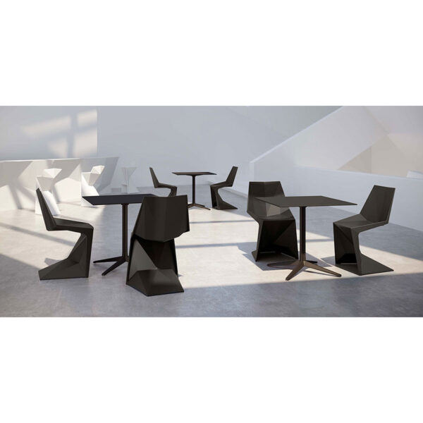 Lot de 4 chaises VOXEL 54x54xH85 cm Vondom – Image 5