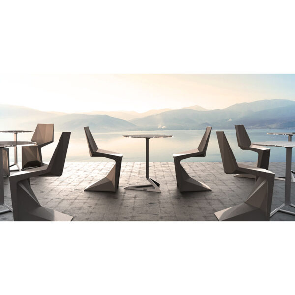 Lot de 4 chaises VOXEL 54x54xH85 cm Vondom – Image 3