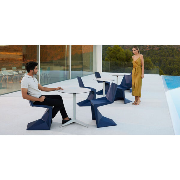 Lot de 4 chaises VOXEL 54x54xH85 cm Vondom