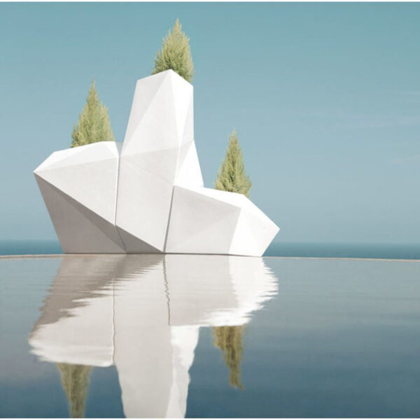 Pot MACETEROS XL BAS FAZ 63x82xH60 cm Vondom