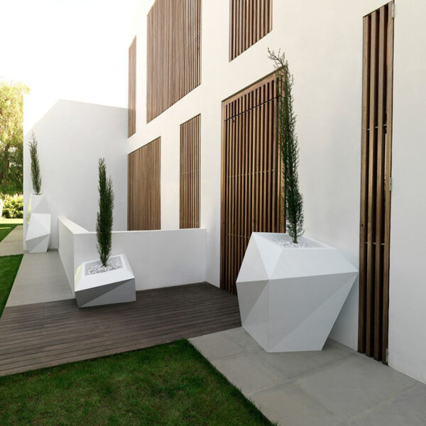 Pot MACETEROS XL HAUT FAZ 68x61xH159 cm avec auto-irrigation Vondom – Image 4