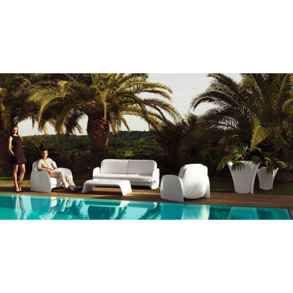 Pot PEZZETINA 50x50xH50 cm avec système d'auto-irrigation Vondom